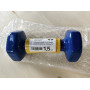 Гантель для фітнесу з вініловим покриттям 2шт по 1.5кг Gemini Sport GSD-1.5BL