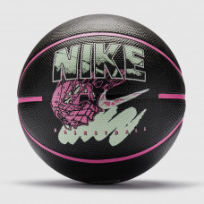Мяч баскетбольный NIKE EVERYDAY PLAYGROUND 8P GRAPHIC DEFLATED BLACK/PINK/WHITE/BAREL size 7 N.100.4371.099.07 (Оригинал)