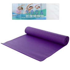 Килимок для фітнесу та йоги PVC 6mm GPVC-6PUR