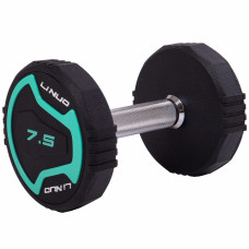 Гантель цельная профессиональная LI NUO GA-3614-7.5 1шт 7.5кг