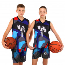 Форма баскетбольна дитяча NBA клуб Nets 11 BA-6655   XL