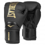 Перчатки боксерские Everlast ELITE 2 BOXING GLOVES Чёрно-золотой 10oz (Оригинал) P00003270