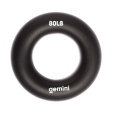 Еспандер кистьовий кільце силікон Gemini GI-3994-80LB навантаження 36кг чорний