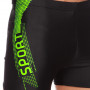 Плавки чоловічі боксери для плавання Sport розмір-L-4XL чорн-зелений 2019-4-1   XL