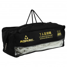 Сетка на ворота футбольные AOPI в комплекте из 2 штук 7,32x2,44x1,5м белый AP-259