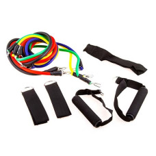 Еспандер трубчастий набори 5 джгутів Power Band G82316