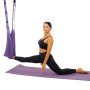 Гамак для йоги із кріпленням на двері Air Yoga rope LT-2090 Фіолетовий