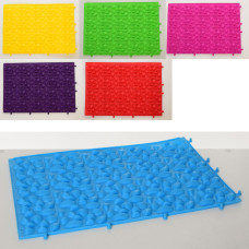 Килимок пазл ортопедичний масажний YG-4601 38.5см 28см Жовтий