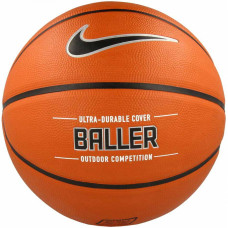 М'яч баскетбольний Nike BALLER AMBER/BLACK/METALLIC SILVER/BLACK size 7