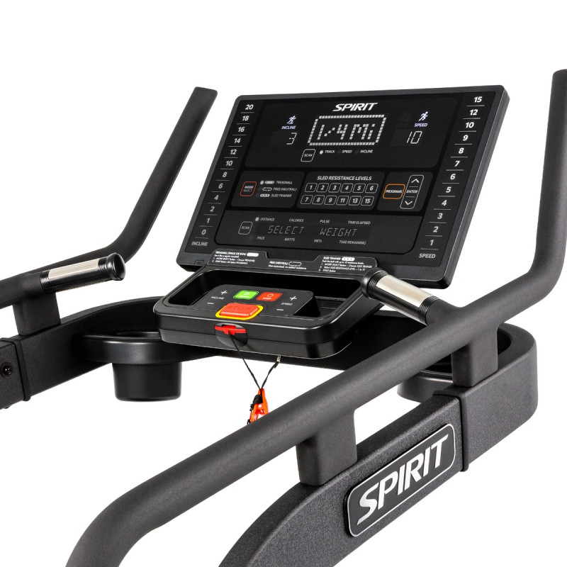 Беговая дорожка с ламелями и функцией саней Spirit CTSBS900