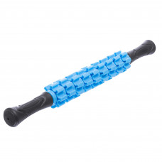 Масажер-палиця роликовий антицелюлітний масажер-палиця 9 масажерів Massager Bar FI-1739 Синій