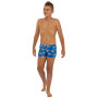 Плавки боксери для хлопчиків для плавання Акули вік 6-8 років синій PL-2628