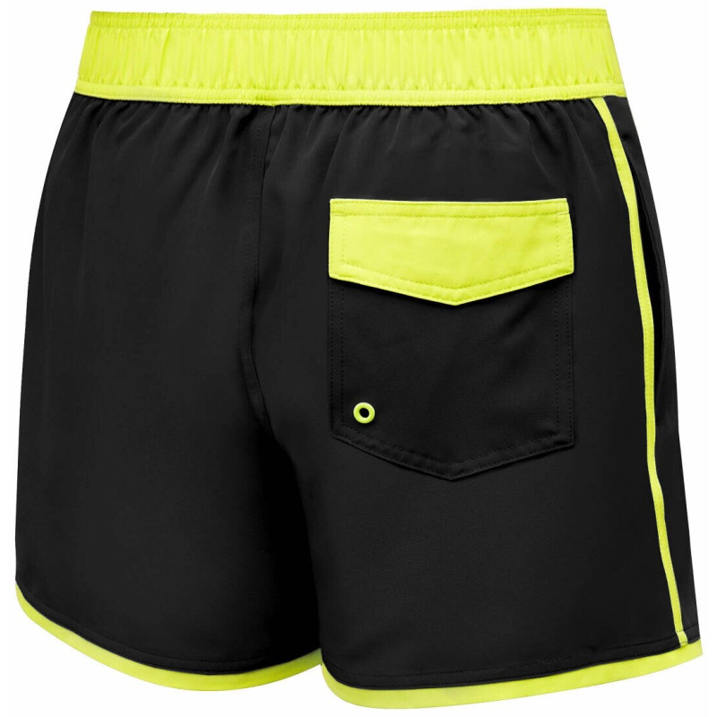 Шорты для плавания мужской Aqua Speed AXEL 7187 Черный-салатовый 337-07 (Оригинал)   XL