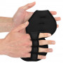 Накладки атлетические нескользящие Грипад GRIPAD WorkOut HAND PROTECTION EZOUS черный D-01
