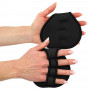 Накладки атлетические нескользящие Грипад GRIPAD WorkOut HAND PROTECTION EZOUS черный D-01