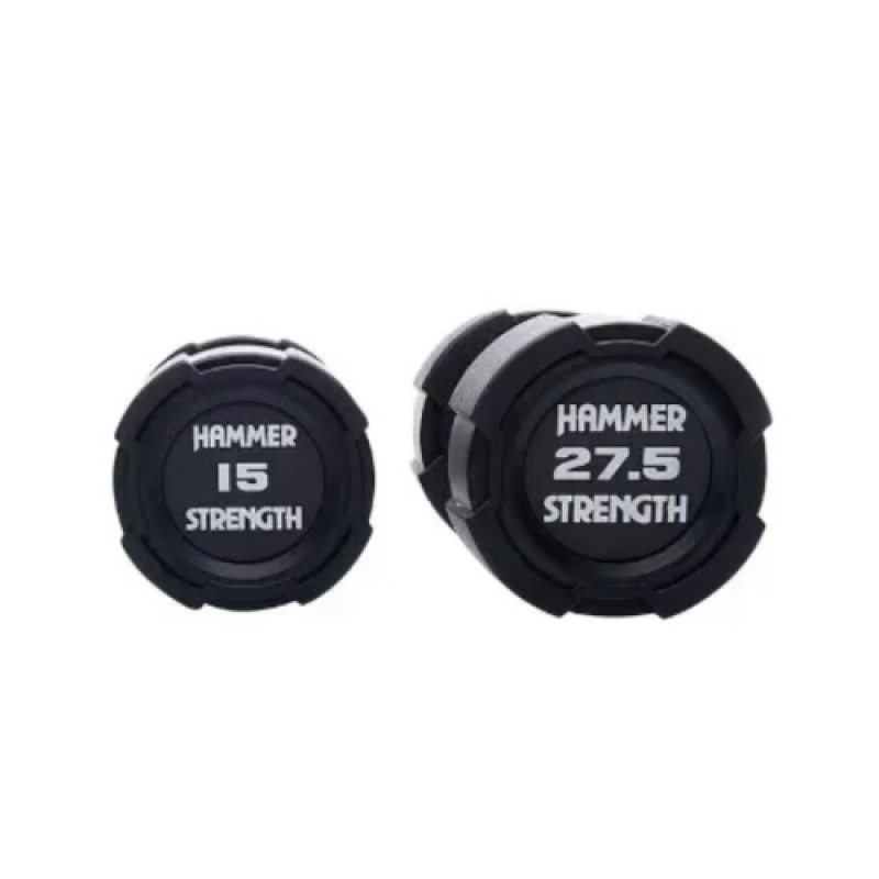 Гантельний ряд 10-25 кг Hammer Strength TPU (7 пар) 245 кг