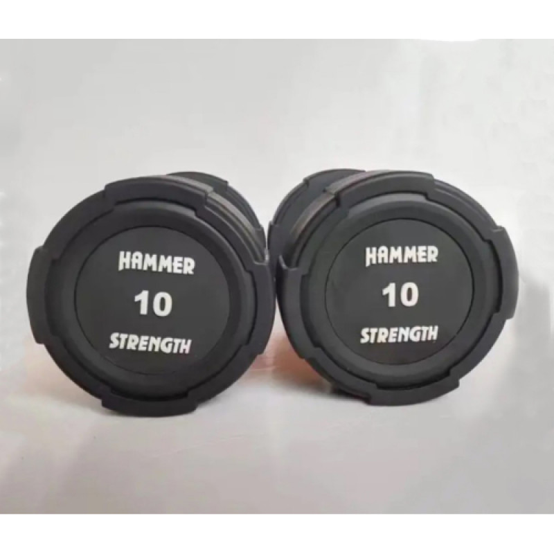 Гантельний ряд 10-25 кг Hammer Strength TPU (7 пар) 245 кг