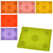 Килимок пазл ортопедичний масажний Gemini YG-4604 Помаранчевий