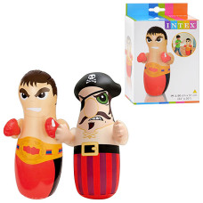 Надувная фигурка (неваляшка) бокс для детей Intex 44672       Боксёр