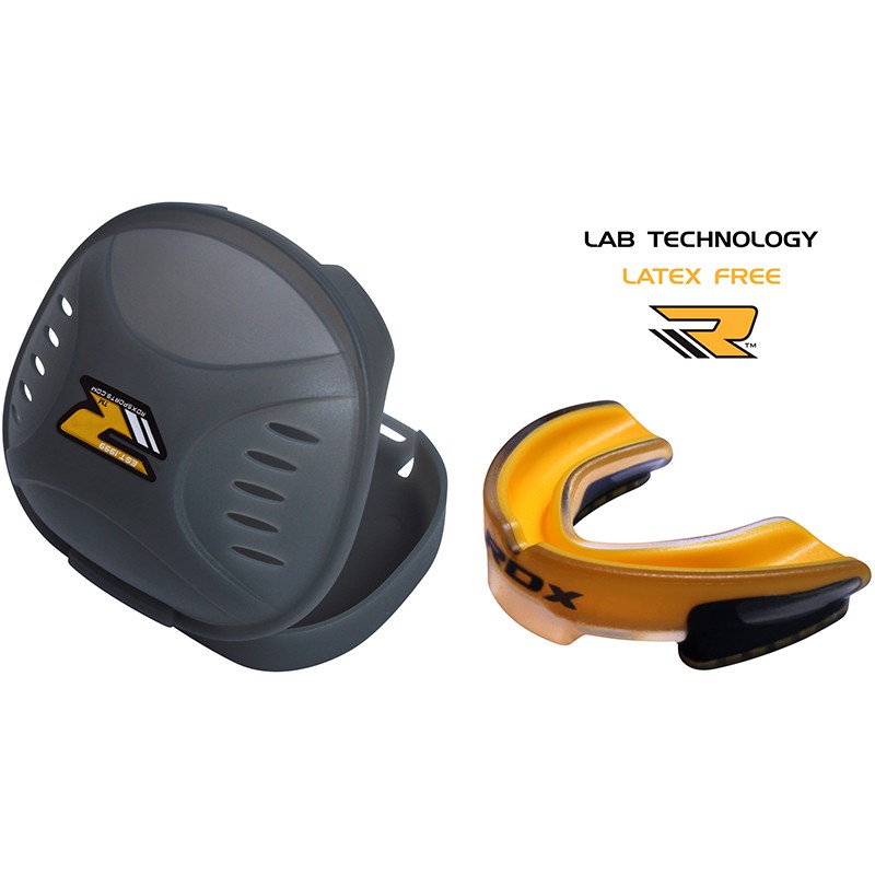 Капа боксерська RDX Gel 3D Elite Gold