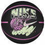 Мяч баскетбольный NIKE EVERYDAY PLAYGROUND 8P GRAPHIC DEFLATED BLACK/PINK/WHITE/BAREL size 7 N.100.4371.099.07 (Оригинал)
