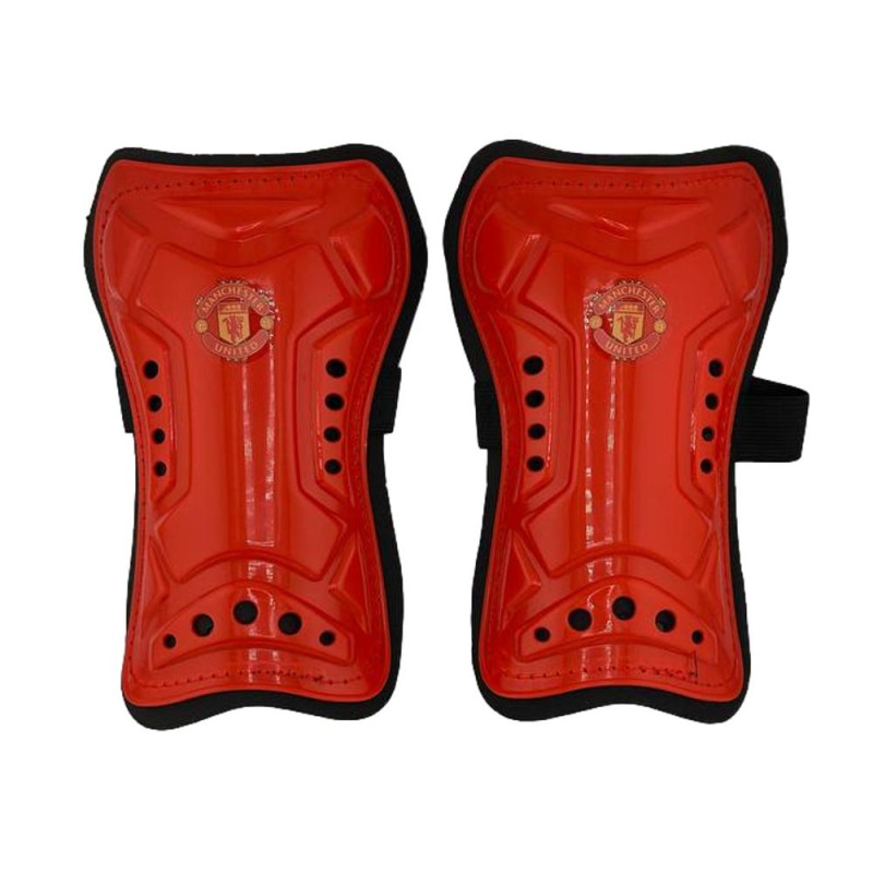 Щитки футбольні Sport 21cm червоний