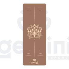 Килимок для йоги каучуковий поліуретан Pro LLLustration Gemini 183см*68см*5мм PUY-5900-5