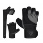 Рукавички для фітнесу RDX L4 Micro Gray/Black XL