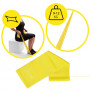 Стрічка-еспандер 9-12 кг 200х15х0.5 см M yellow Generation Fitness