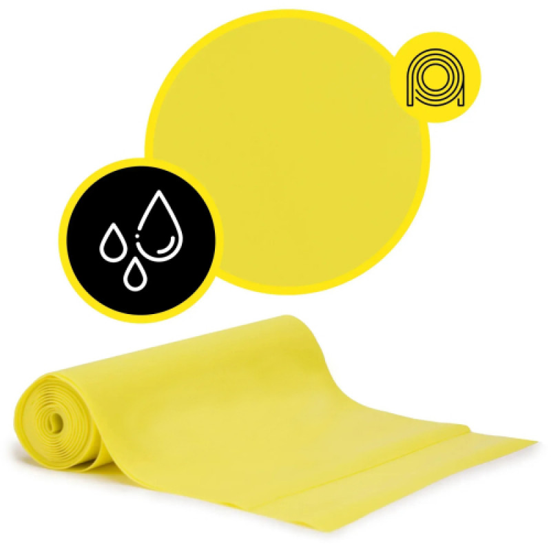 Стрічка-еспандер 9-12 кг 200х15х0.5 см M yellow Generation Fitness