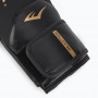 Боксерські рукавички Everlast ELITE 2 BOXING GLOVES Чорно-золоті 14oz (Оригінал) P00003272