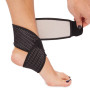 Бандаж на голеностоп эластичный GRANDE 1шт черный