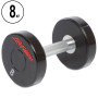 Гантель цільна професійна LIFE FITNESS GA-80081-8 1шт 8кг