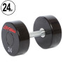 Гантель цільна професійна LIFE FITNESS GA-80081-24 1шт 24кг