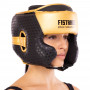 Шлем боксерский в мексиканском стиле FLEX FISTRAGE VL-5500   L