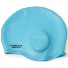 Шапка для плавання Aqua Speed EAR CAP Comfort 9892 Блакитний OSFM 289-02 (Оригінал)