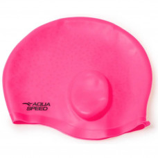 Шапка для плавання Aqua Speed EAR CAP Comfort 9893 Рожевий OSFM 289-03 (Оригінал)