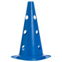 Конус-фішка для тренувань з отворами для штанги C-4604 38см Синій