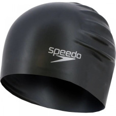 Шапка для плавания Speedo LONG HAIR CAP AU черный Уни OSFM 8-061680001 (Оригинал)
