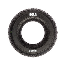 Эспандер кистевой кольцо силикон Gemini GI-3991-80LB нагрузка 36кг черный