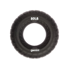 Еспандер кистьовий кільце силікон Gemini GI-3999-80LB навантаження 36кг чорний