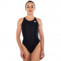 Купальник для плавання YINGFA злитий жіночий Чорний Y-938   M