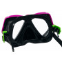 Маска для плавания BESTWAY 7+ 22040 Черный-розовый