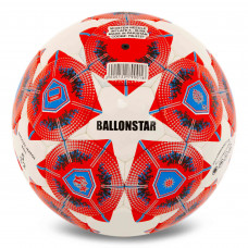 Футбольний м'яч PREMIER BALLONSTAR №5 PU FB-5157 червоний