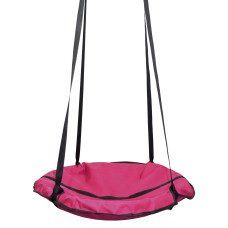 Качели подвесные для детей и взрослых, гнездо аиста Burgundy (бордовый) KK-01BUR