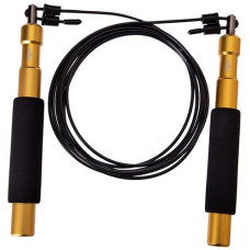 Скакалка швидкісна кросфіт зі сталевим тросом Cima CM-J812 Чорний