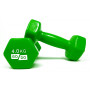 Гантель для фитнеса с виниловым покрытием 2шт GoDo GD-4.0GR