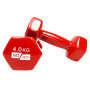 Гантель для фитнеса с виниловым покрытием 2шт GoDo GD-4.0R