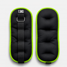 Обтяжувачі-манжети для рук і ніг 2шт по 1.5кг 87221-3 Чорний-рожевий