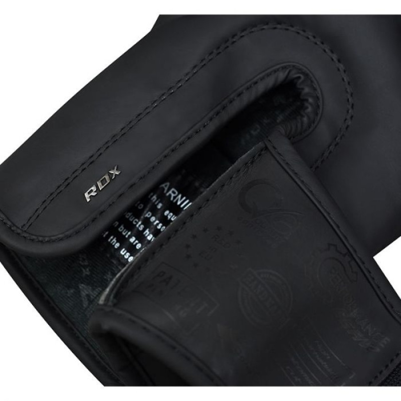 Боксерські рукавички RDX F15 Matte Black 14 ун.